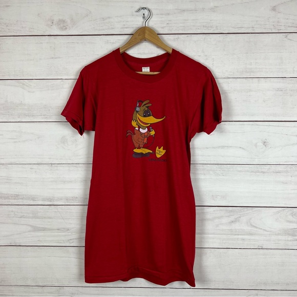 Vintage 1974 RARE Richmond Virginia WRVA Radio T-Shirt Fits like Small